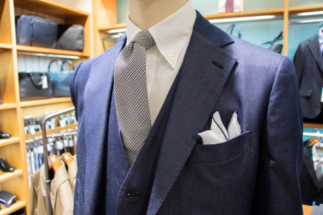 ビームス セットアップ スリーピース デニム インディゴブルー M相当 Blue Revolution｜ビームス アウトレット 佐野｜BEAMS