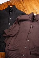 ＜ZANONE（ザノーネ）＞定番スタンドカラーカーディガンCHIOTOが2025年新色&別注色含めて入荷