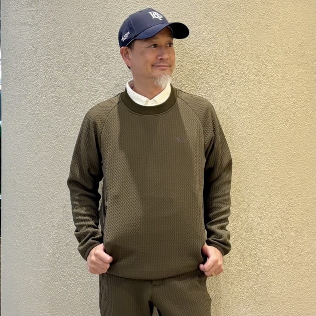 ☆セットで着用おすすめ☆キルト風プルオーバー&パンツ