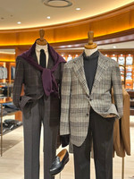 ＜BEAMS F＞チェックジャケットスタイリング