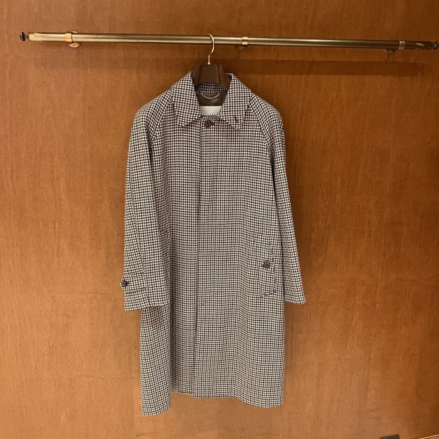 BEAMS F ガンクラブチェック バルカラーコート　24AW 先見せエーダブ〜〈BEAMS F〉ガンクラブチェック バルカラー
