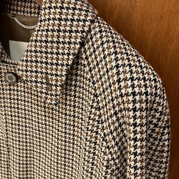 MACKINTOSH＞ガンクラブチェック バルカラーコート｜ビームス 六本木