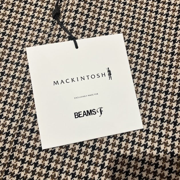 MACKINTOSH＞ガンクラブチェック バルカラーコート｜ビームス