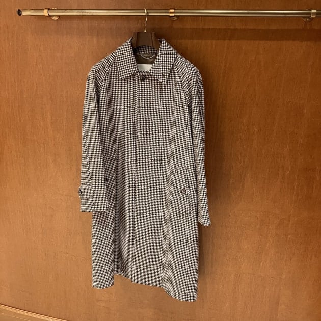 MACKINTOSH＞ガンクラブチェック バルカラーコート｜ビームス 六本木