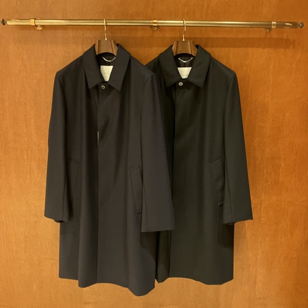 【極美品】ビームス別注マッキントッシュ　DUNKELDメルトンステンカラーコート BEAMS F（ビームスF）【別注】MACKINTOSH / DUNKELD メルトン