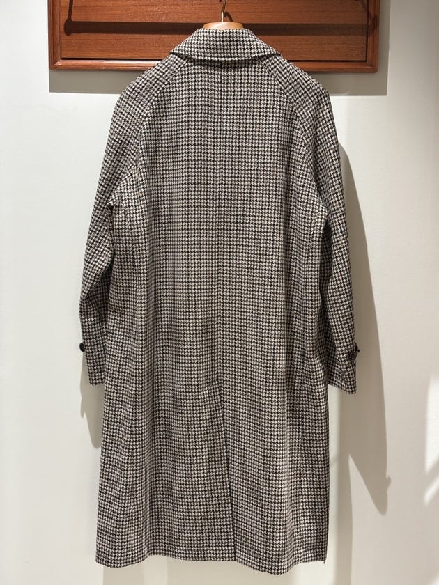 MACKINTOSH BALFIELD SINGLE ブラック 38 BEAMS MEN｜MACKINTOSH / 別注 BALFIELD ウール ガンクラブチェック