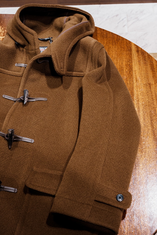 BEAMS F 【別注】INVERTERE / ヘリンボーン ダッフルコート BEAMS F（ビームスF）【別注】INVERTERE / ヘリンボーン