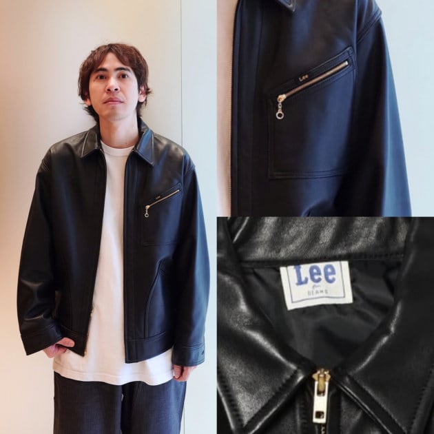 【Lee × BEAMS】別注91-B ラムレザージャケット