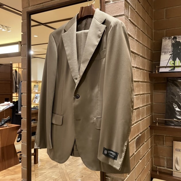 【なんと】ドーメル生地 オーダースーツ、BEAMSスーツセット すてきなスーツが､､､（もう言葉は要りません）｜ビームス 銀座｜BEAMS