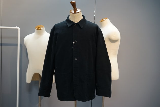 *A VONTADE アボンタージ モールスキン ジャケット ブラックフェード A VONTADE（アボンタージ）＞憧れのモールスキン｜BEAMS F（ビームスF