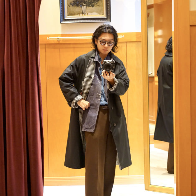 BEAMS F別注INVERTEREインバーティア リバーシブル カーコート36 BEAMS F別注INVERTEREインバーティア リバーシブル カーコート36