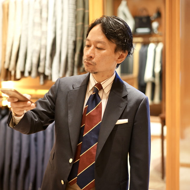 BEAMS F ＞先輩の作ってるコーディネートのジャケット格好良いですね