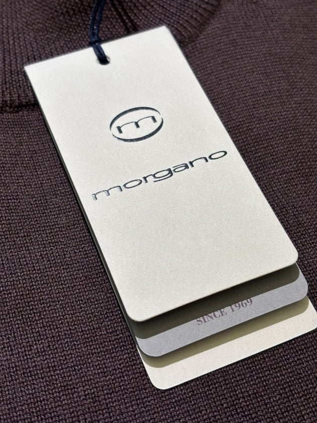 ＜MORGANO＞21GAUGE KNIT