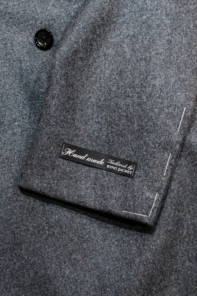 ビームスF リングヂャケット製 ETHOMAS L ウール スーツ 97 グレー BEAMS F＞×＜RING JACKET＞が仕立てる超重量級”カレッジフラノ