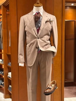 ＜BEAMS F＞コットンスーツスタイリング