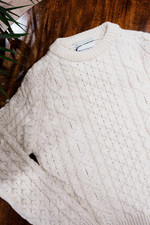 ＜PEREGRINE（ペレグリン）＞英国製のアランケーブル ニット。定番が今年も登場