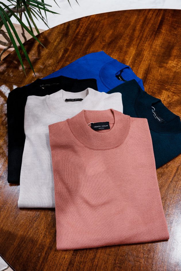 roberto collina ロベルトコリーナ　made in Italy ROBERTO COLLINA（ロベルト コリーナ）＞抜け感と上品さを両立