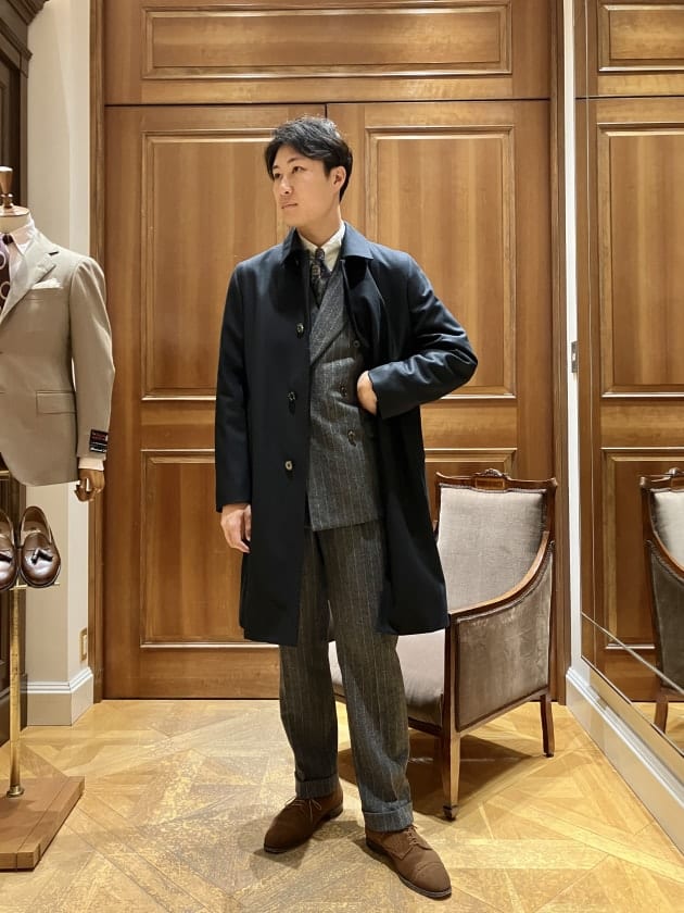 MACKINTOSH 〉BEAMS別注のステンカラーコートを。｜ビームス ハウス