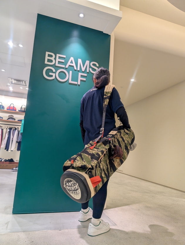 ANTI COUNTRY CLUB TOKYO キャディバッグ｜ビームス ゴルフ 京都髙島屋