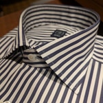 意外となかったかも？【ネイビーストライプ】