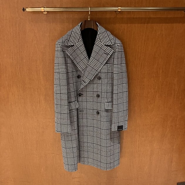TAGLIATORE チェック柄 ダブルブレストコート TAGLIATORE＞RICH ダブルブレストコート｜ビームス 六本木ヒルズ｜BEAMS