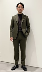 仕立て映えするセットアップ