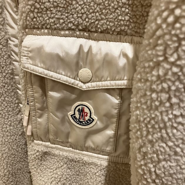 ＜MONCLER＞ボア ブルゾン
