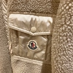 ＜MONCLER＞ボア ブルゾン