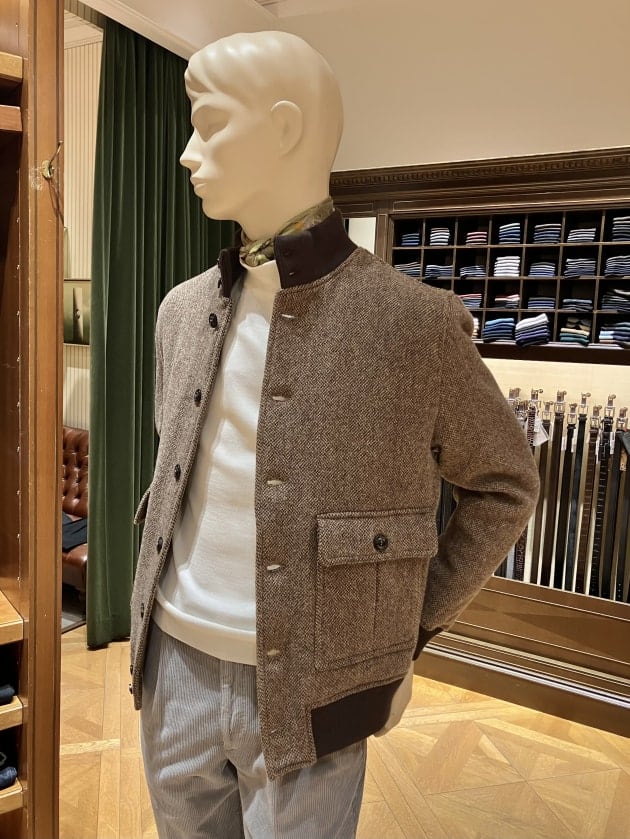 ヴァルスター Valstarino beamsf ドライビングブルゾン VALSTAR ヴァルスター ドライビングブルゾン ヴァルスタリーノ CACAO