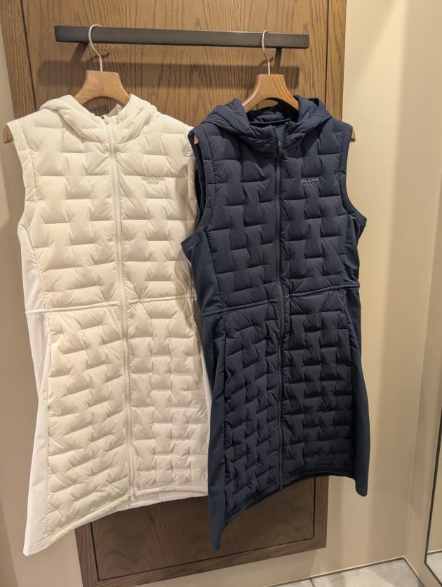 ロングダウンベスト