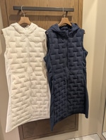 ロングダウンベスト