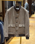 ラギッドなウールブルゾン〈VALSTAR〉着画アリ