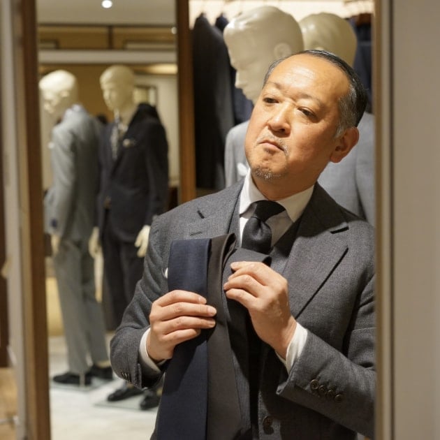 BEAMS F / Petronius 別注 ウール ネクタイ【未使用】 師匠別注最高のウールネクタイ！！｜BEAMS F（ビームスF）｜BEAMS