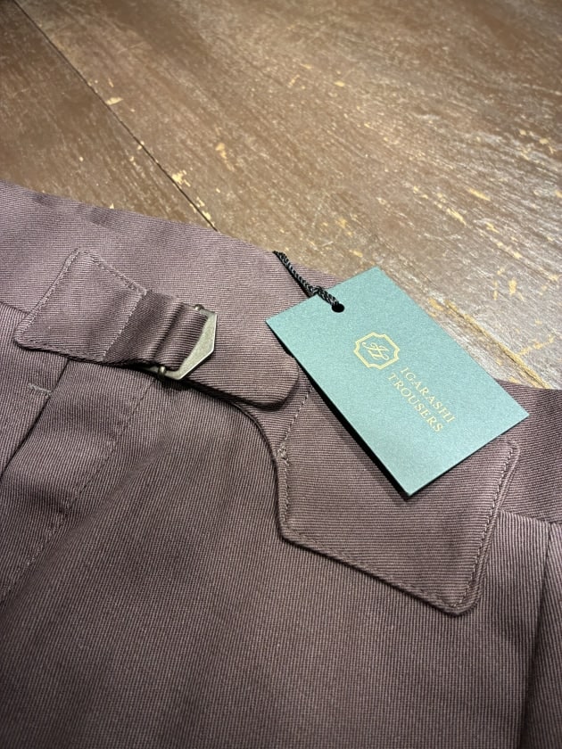 IGARASHI TROUSERS＞NEW COLOR｜ビームス ハウス 六本木｜BEAMS