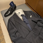 コスパが良く　長く着れるベーシックなスーツはやはりこれ【BEAMS F】