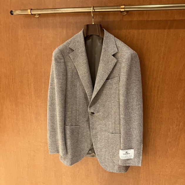 BEAMS F＞ ウールカシミヤ ヘリンボーンジャケット｜ビームス 六本木