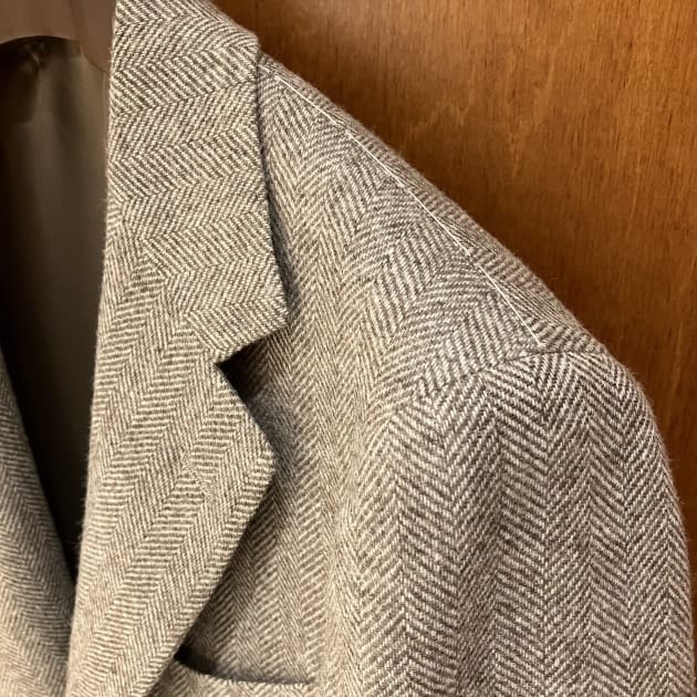 BEAMS F＞ ウールカシミヤ ヘリンボーンジャケット｜ビームス 六本木