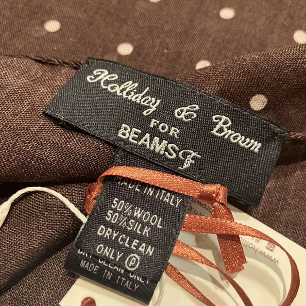 ドットのストール｜ビームス 銀座｜BEAMS