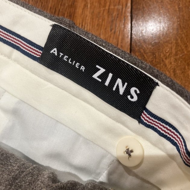 ATELIER ZINS＞ミックスファブリック ワイドスラックス｜ビームス