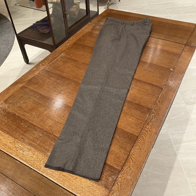 ATELIER ZINS＞ミックスファブリック ワイドスラックス｜ビームス