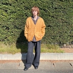 ふわふわ感がクセになる♪ BEAMS HEART「シャギータッチ ダメージ カーディガン」