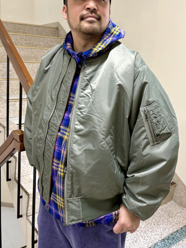 試着のみ✨ ビームス MA-1リラックスフィット フライトジャケット