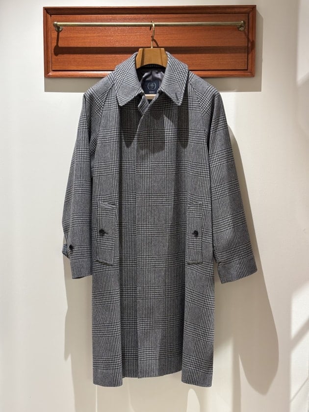 BEAMS F>GLENPLAID BALCOLLAR COAT|ビームス ライフ 横浜|BEAMS BEAMS F>GLENPLAID BALCOLLAR COAT|ビームス ライフ 横浜|BEAMS