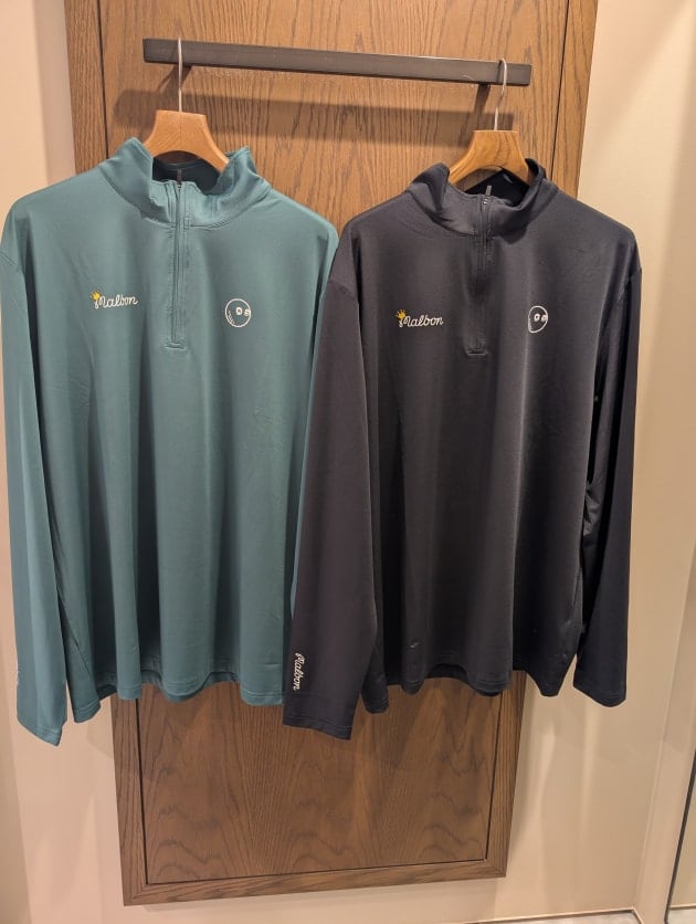Malbon ゴルフトップス 襟付きニット グリーンライン S〜L 美品⛳✨ マルボン モックネックシャツ｜ビームス ゴルフ 京都髙島屋S.C.店｜BEAMS