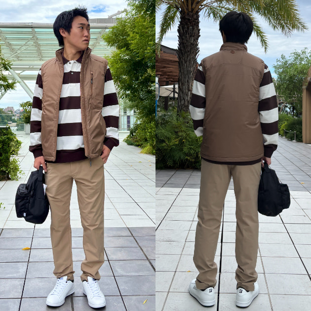 Marmot 別注アイテム】冬ゴルフに使えるコーディネート｜ビームス