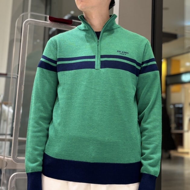 冬ゴルフの“おしゃれと機能性”を一枚で叶える】BEAMS GOLF PURPLE