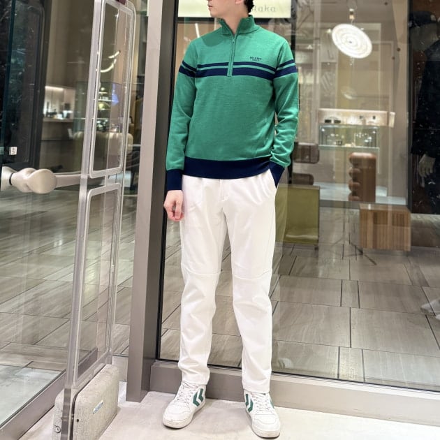 冬ゴルフの“おしゃれと機能性”を一枚で叶える】BEAMS GOLF PURPLE