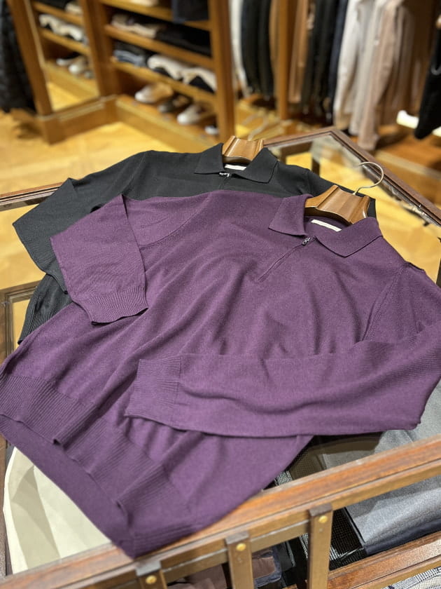 気になるジップアップ ニット。〈LORENZONI〉｜ビームス ハウス 六本木