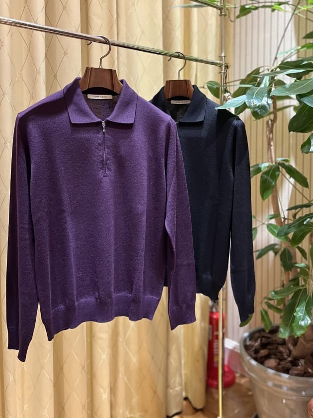 気になるジップアップ ニット。〈LORENZONI〉｜ビームス ハウス 六本木