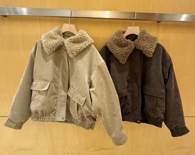 ☆取り外し可能☆ 襟ボアブルゾンのご紹介!!｜ビームス アウトレット